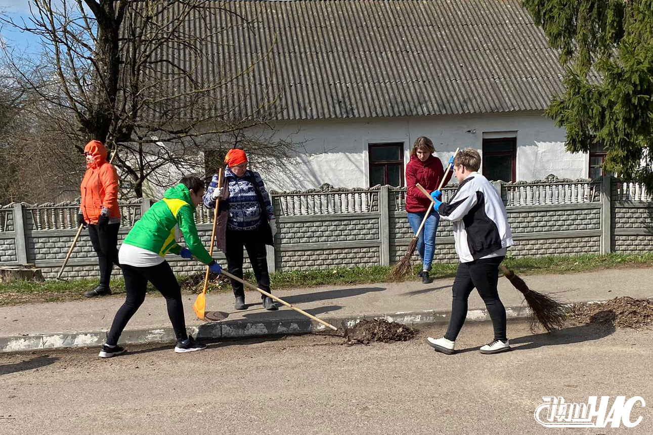 Встретим весну чистотой! На Волковыщине продолжается месячник по наведению  порядка - Новости Волковыска и района, газета 